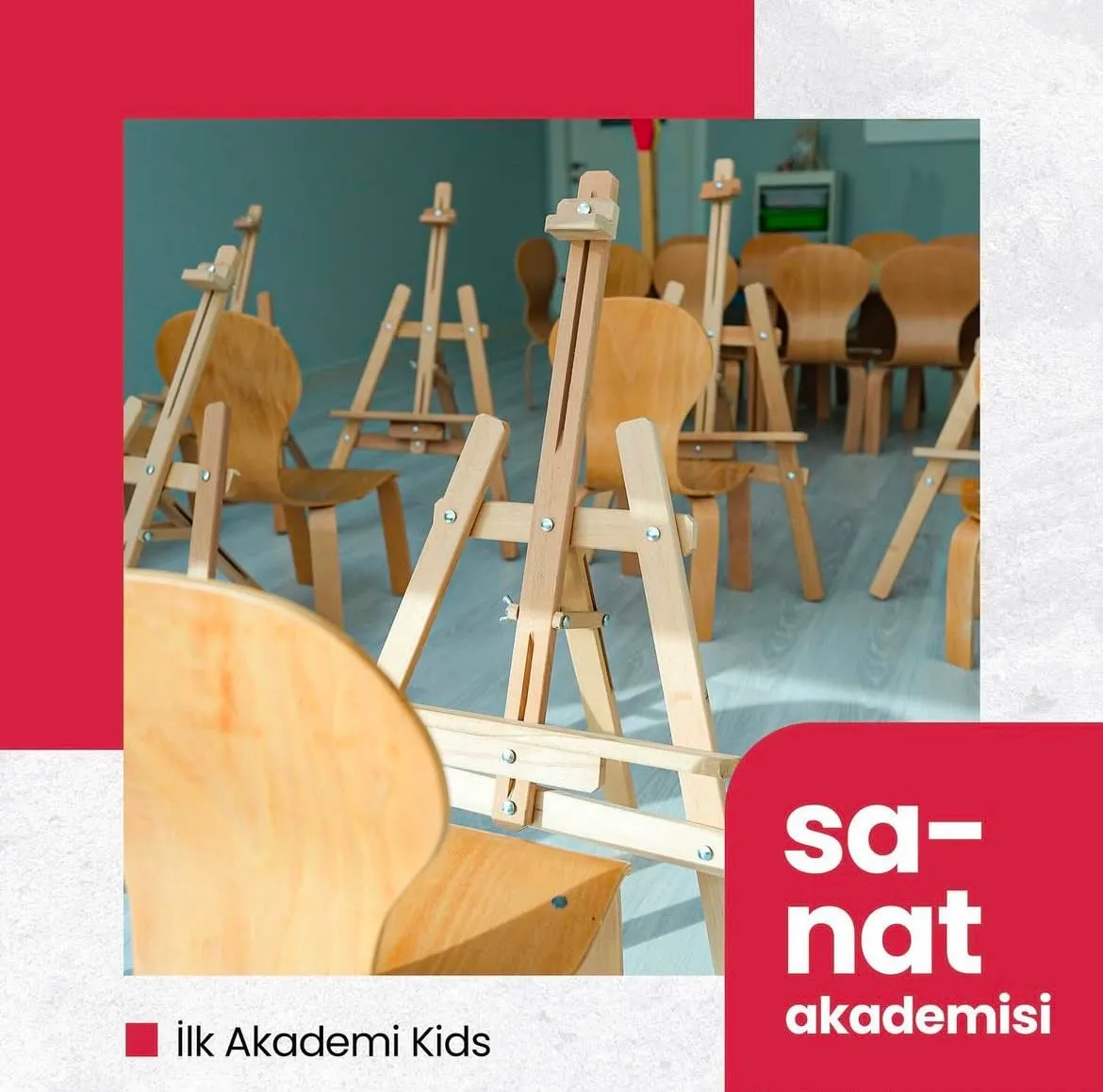 Şövalelerle dolu sanat akademisi